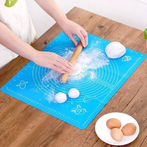 Heat Resistant Silicone Baking Mat with Measurements and Cookie Sheet Oven Liner